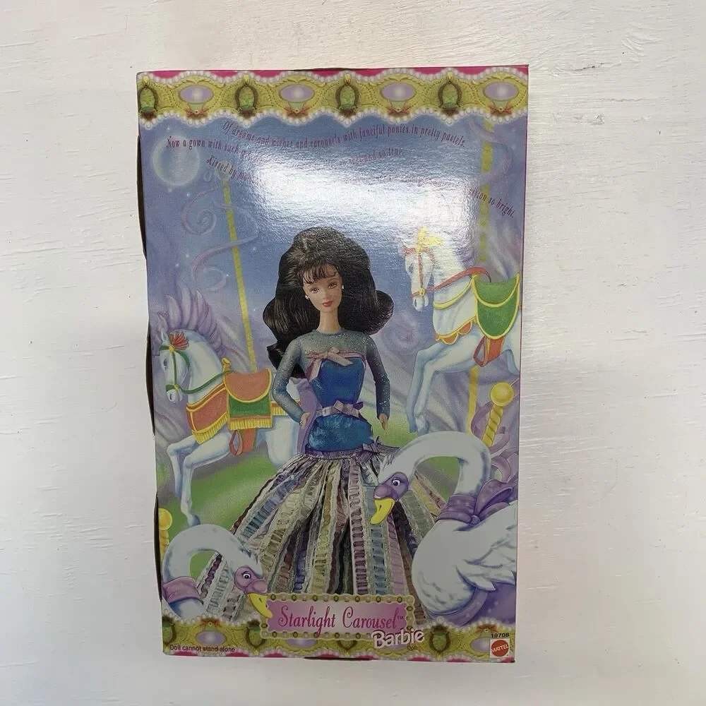 VTG 1997 Barbie Starlight Carousel Special Edition NRFB Mattel
